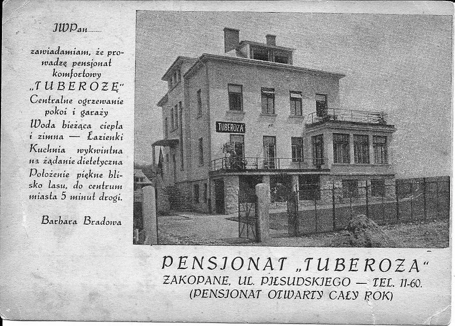 ***  Tuberoza Bed & Breakfast Zakopane Poland